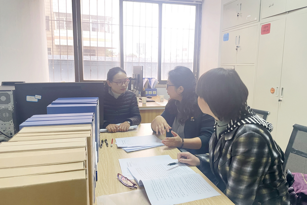 1634906607127150.jpg 檢查組檢查企業(yè)檔案管理工作及文書檔案管理.jpg